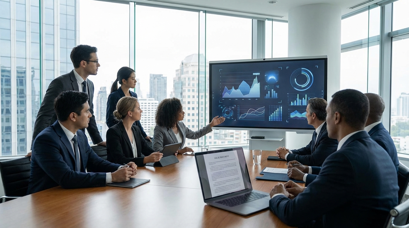 Digital illustration showing a secure PDF workflow with locks and a shield blocking a zero-day path