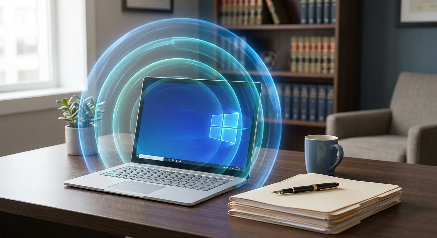 Illustration of ring-based Windows patch deployment strategy for small law firms